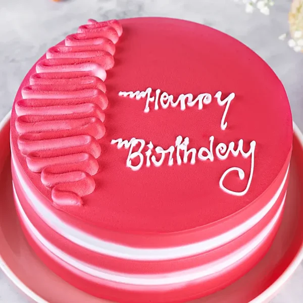 Birthday Bliss Red Velvet Cake - Image 4