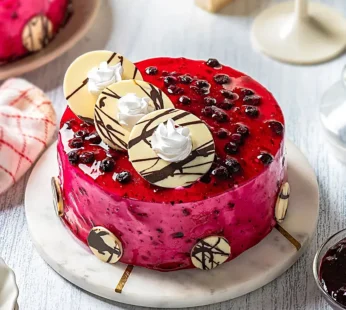 Blueberry Glaze Cake