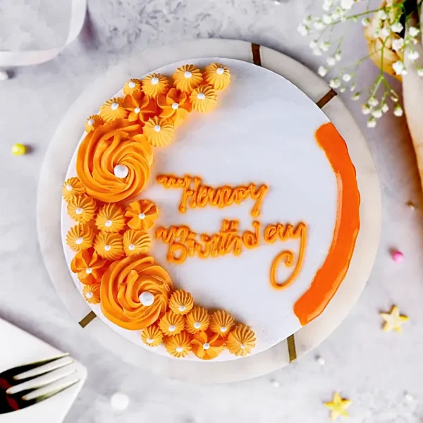 Butterscotch Crunch Eggless Cake - Image 2