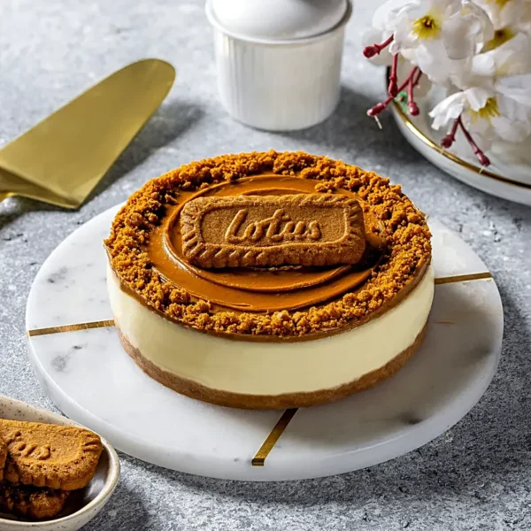 Caramel Lotus Dreamscape Eggless