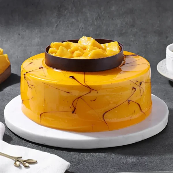 Creamy Mango Delight Cake - Image 2