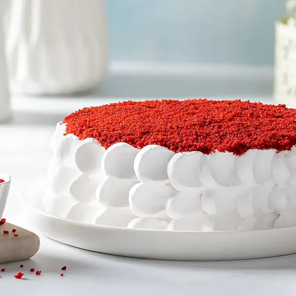 Creamy Red Velvet Cake - Image 4