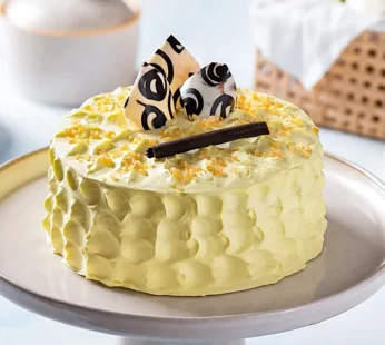 Crunchy Butterscotch Cake