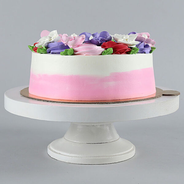 Floral Blossom Chocolate Cake - Image 3