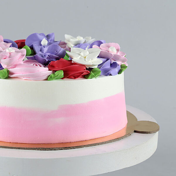 Floral Blossom Chocolate Cake - Image 4