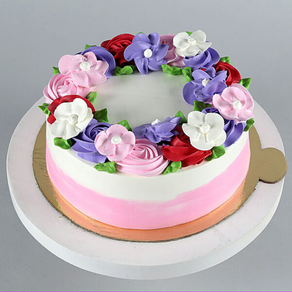 Floral Blossom Chocolate Cake - Image 5