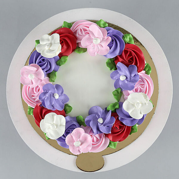 Floral Blossom Chocolate Cake - Image 6