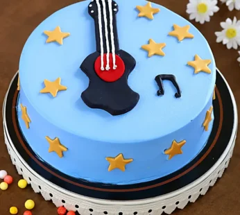 Musical Theme Chocolate Cake