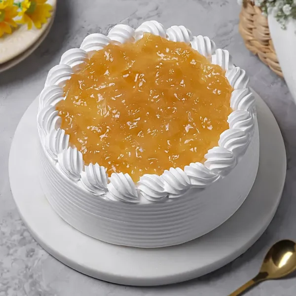 Pineapple Cake Eggless