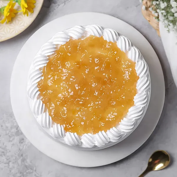 Pineapple Cake Eggless - Image 2
