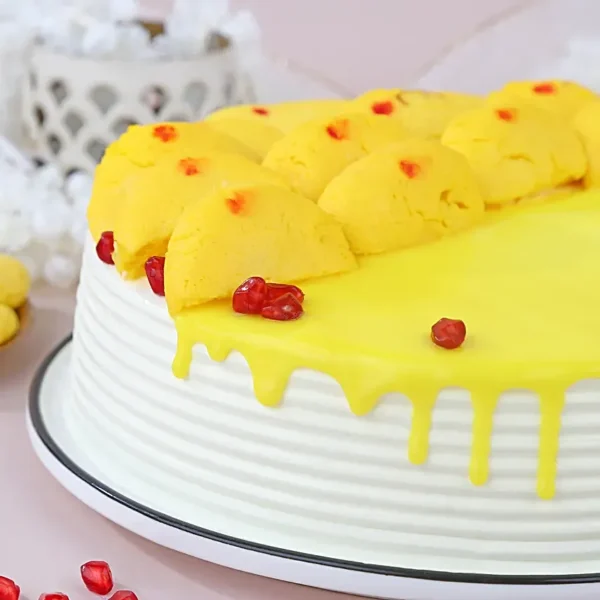 Rasmalai Flavourful Cream Cake - Image 3
