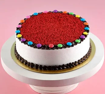 Red Velvet Gems Cake