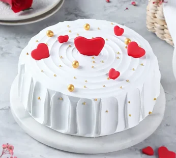 Red Velvet Romance Cake