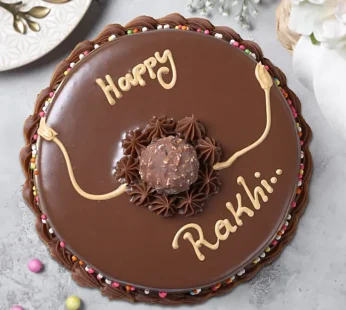 Truffle Love Rakhi Cake
