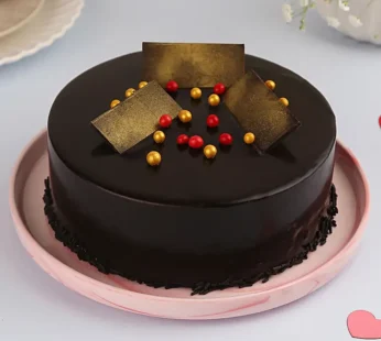 Yummy Truffle Cream Cake